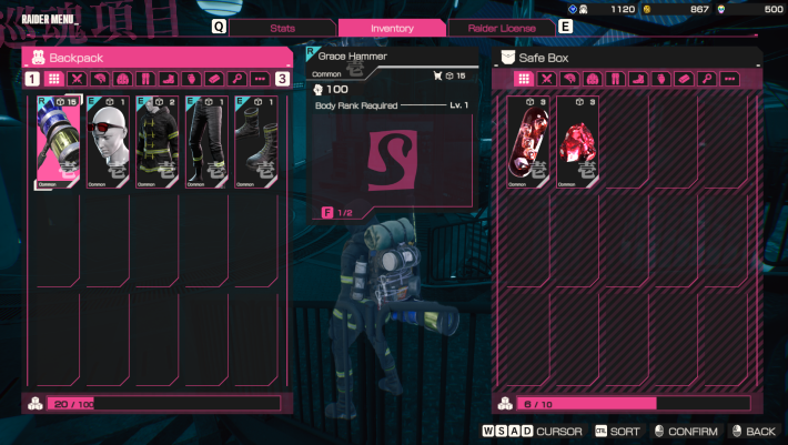 Store Bonus Items First