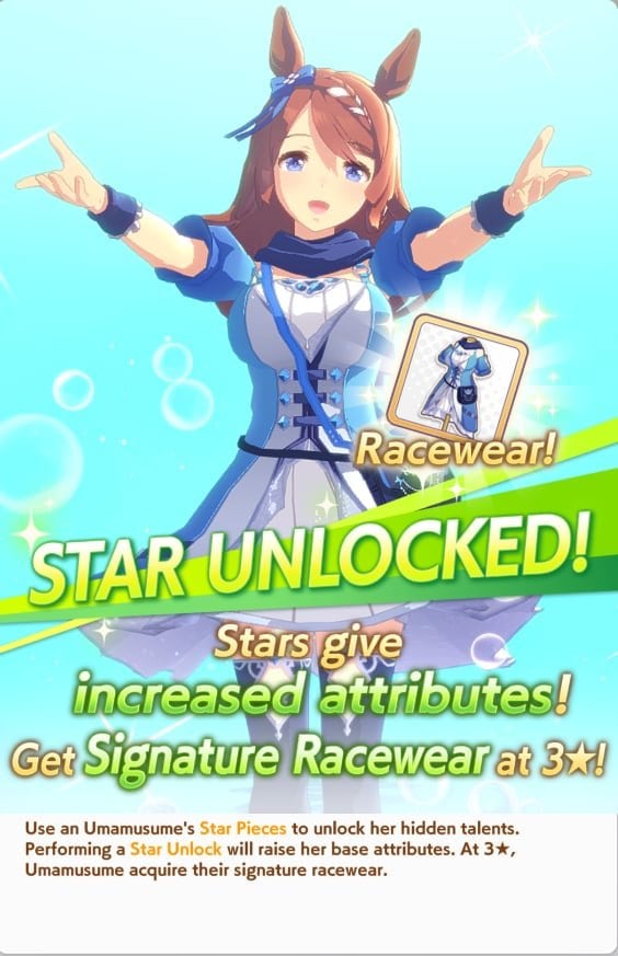 Obtain Signature Racewear by Reaching 3-Star