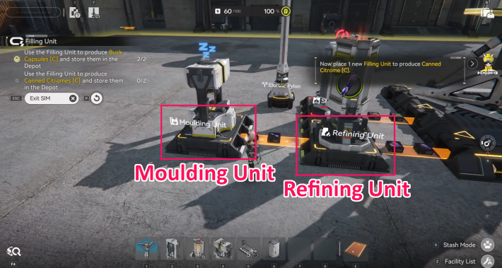 Endfield Refining Unit และ Moulding Unit