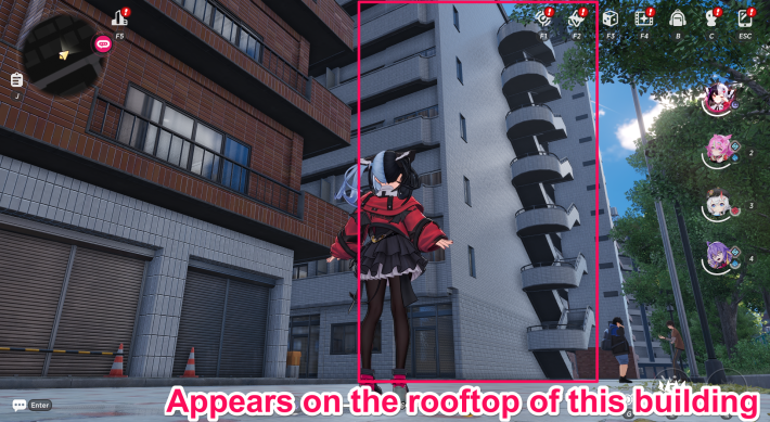 NTE Edificio donde aparece la Sombra del Demonio