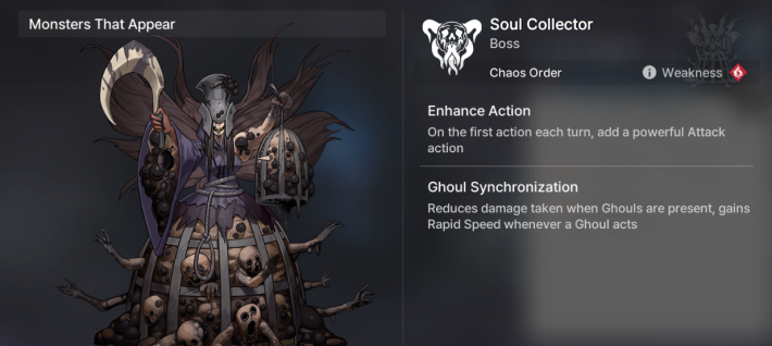 Soul Collector Enemy Info