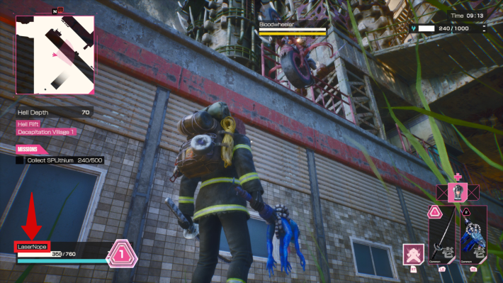 Let It Die Inferno Player Name