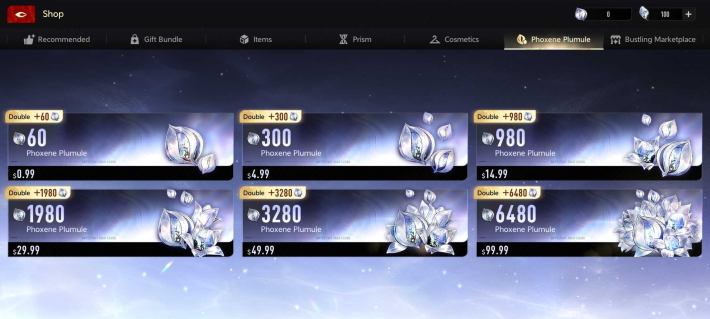 Duet Night Abyss (DNA) - Phoxene Plumule