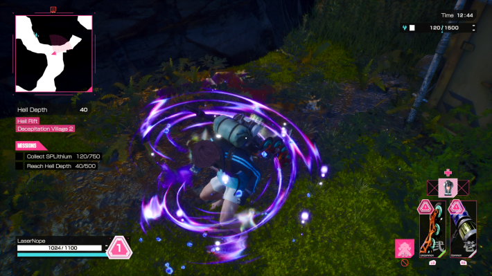 Let It Die Inferno Activating Timothy Skill