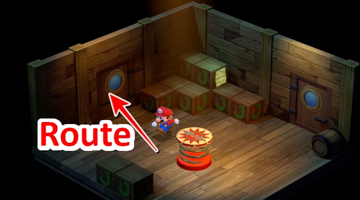 Back left door Route