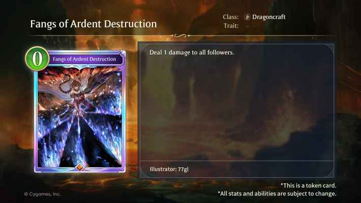 Fangs of Ardent Destruction