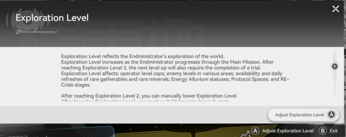 Raise Exploration Level to 4
