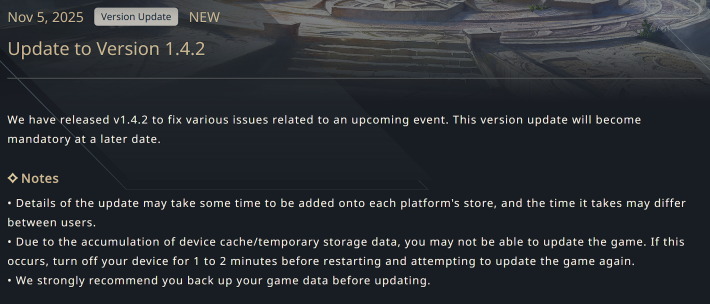Shadowverse Worlds Beyond Version 1-4-2 Update