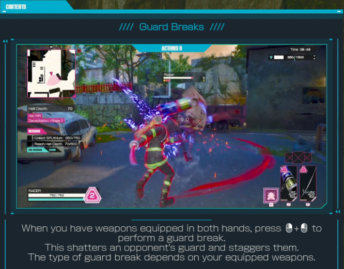 Let It Die Inferno Guard Break Tutorial