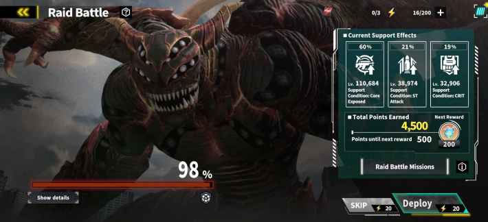 Raid Battle Now Available