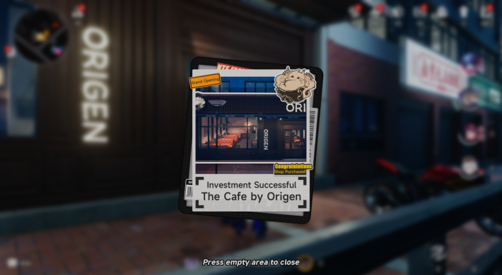 NTE Cafe Purchased