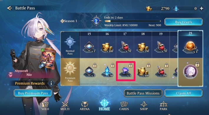 Get Globe Shards from the Battle Pass