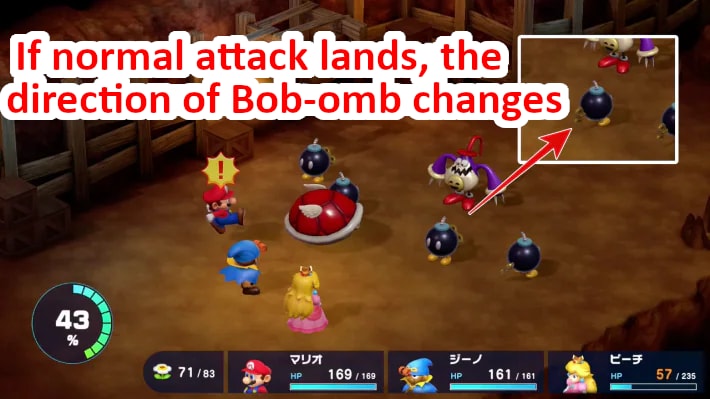 Change the bob-ombs direction