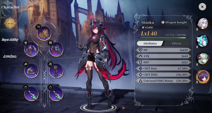 NTE Shinku Dragon Knight Class