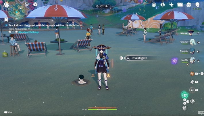 Buried Man Location