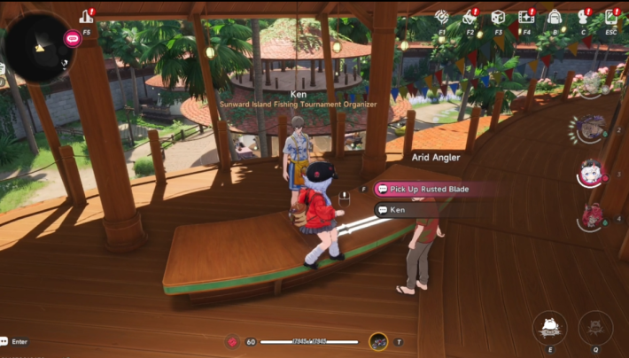NTE Pick Up Rusted Sword