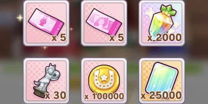 Champions Meeting Rewards