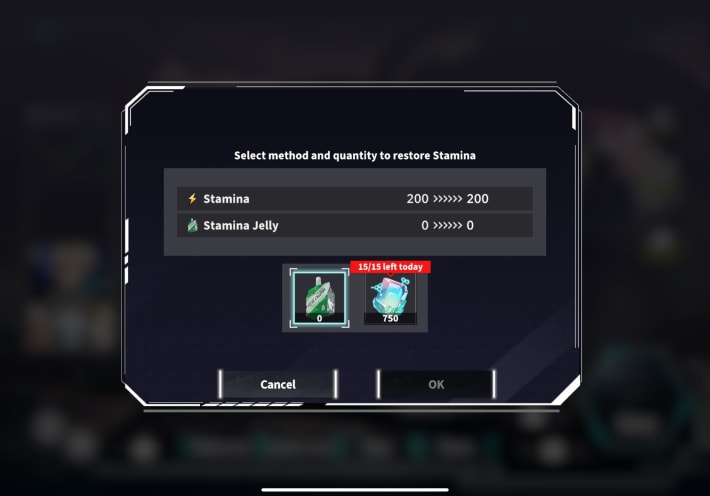 Stamina Jelly
