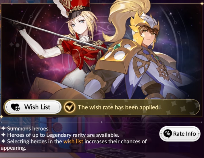wishlist