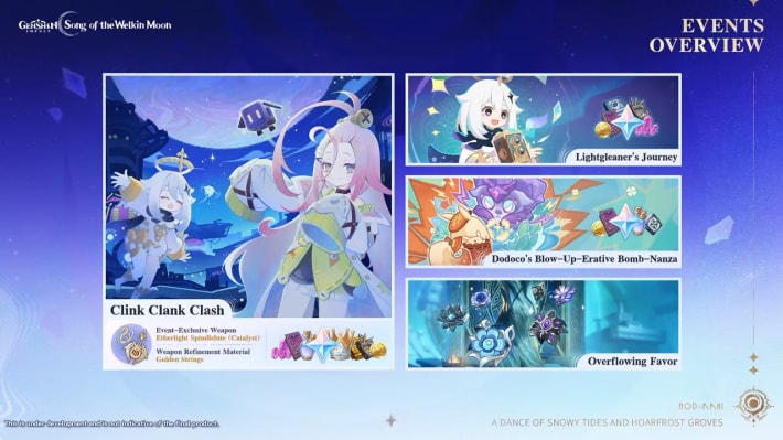 6.0 Update Events