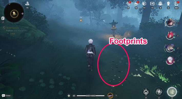 Follow the Footprints