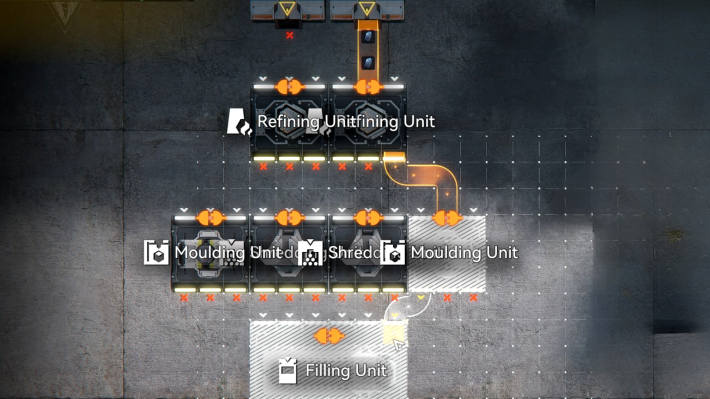 Arknights Endfield Connecting Moulding Unit to Filling Unit