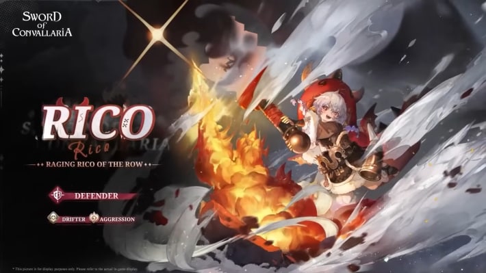 Sword of Convallaria (SoC) - Rico