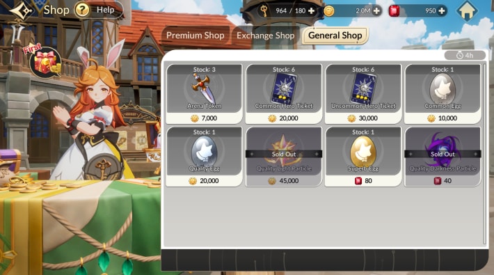 Uncommon Material in General Shop