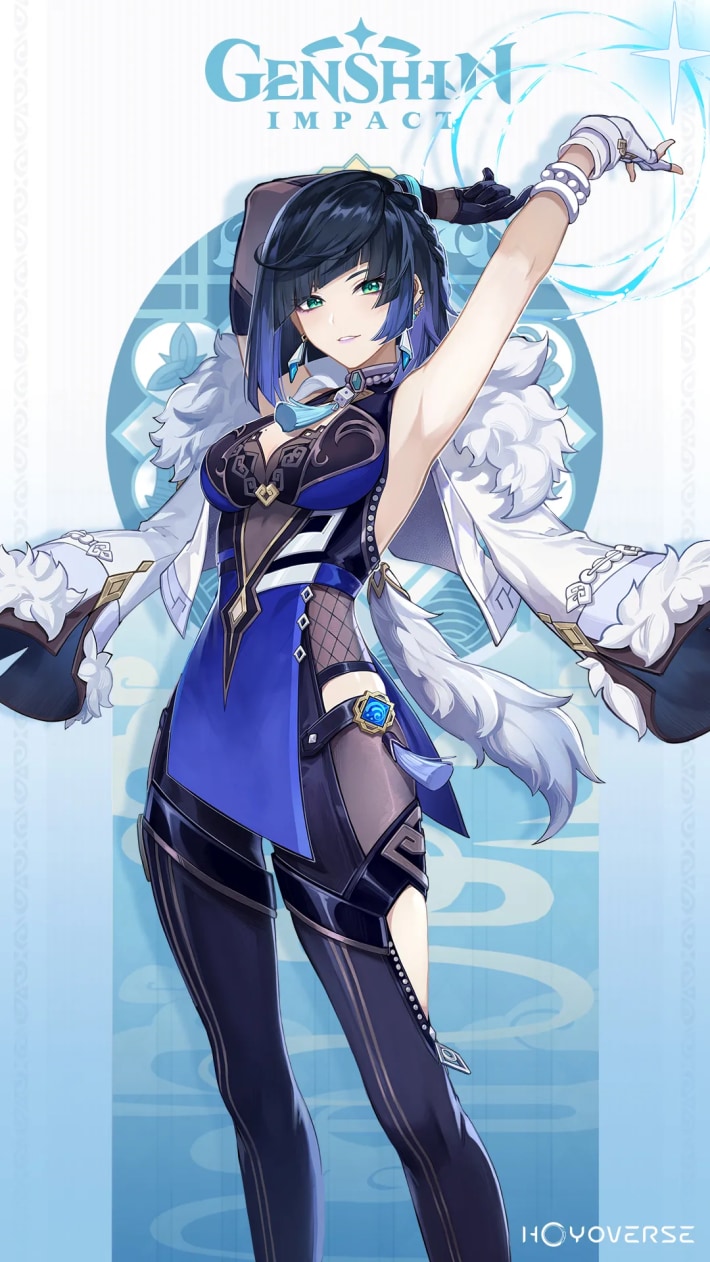 Yelan Full Body Art