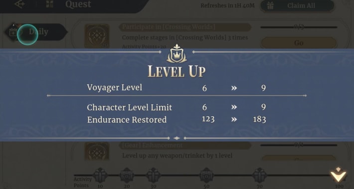 Sword of Convallaria (SoC) - Voyager Level