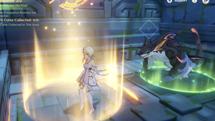 Reach The Goal With Both Your Saurian & Traveler