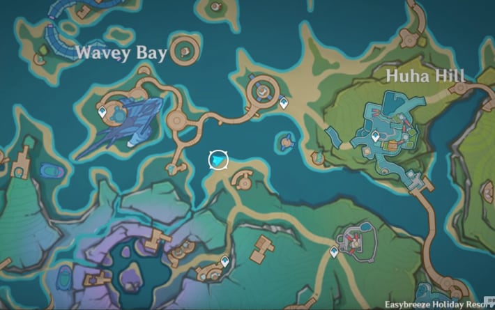 Buried Man Location
