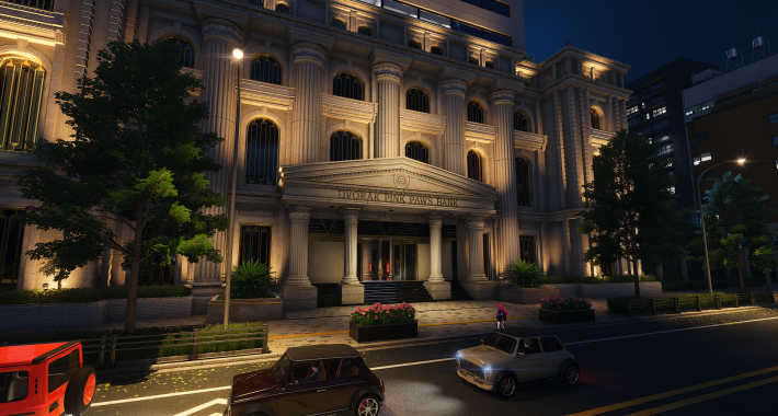 Pink Paws Bank HQ