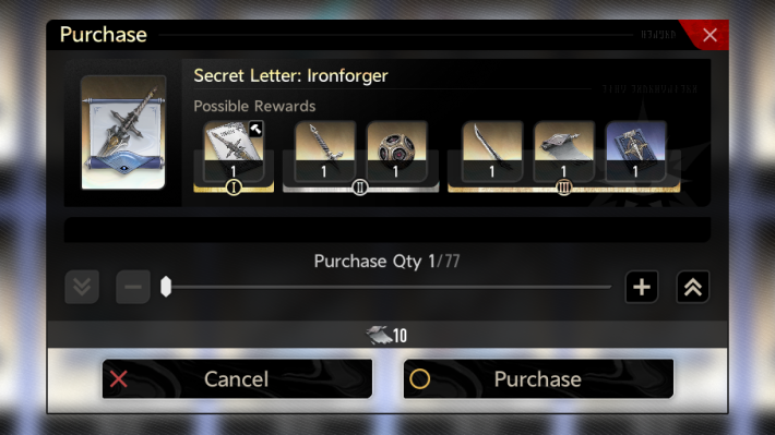 Ironforger Secret Letter