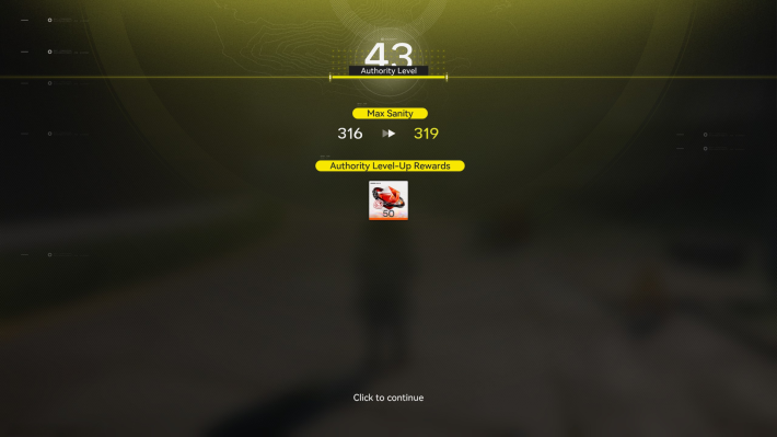 Arknights Endfield Work Preparation Authority Level