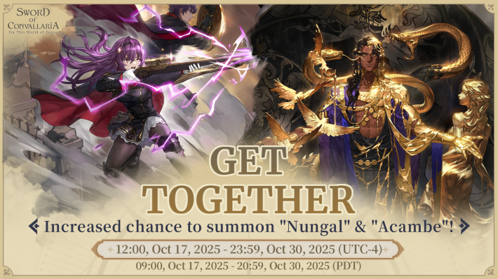 Sword of Convallaria (SoC) - Nungal and Acambe