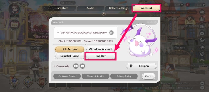  Log Out and Then Log Back In
