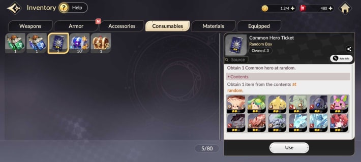 Seven Knights Re:BIRTH - Summoning Tickets