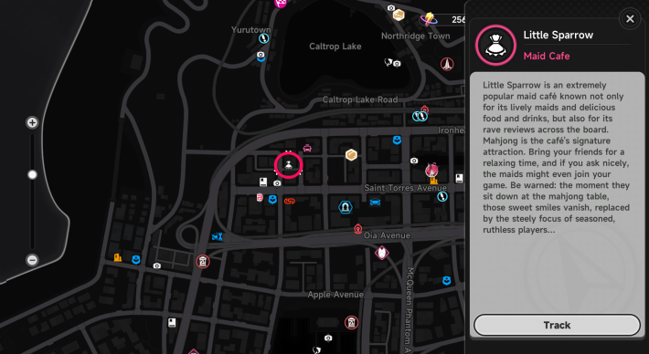 NTE Little Sparrow Location Map