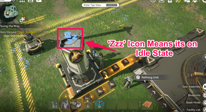 Imagen de estado inactivo ZZZ