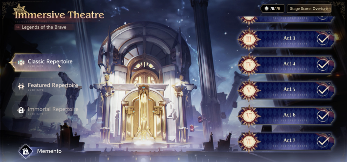 Fina Available in Immersive Theatre