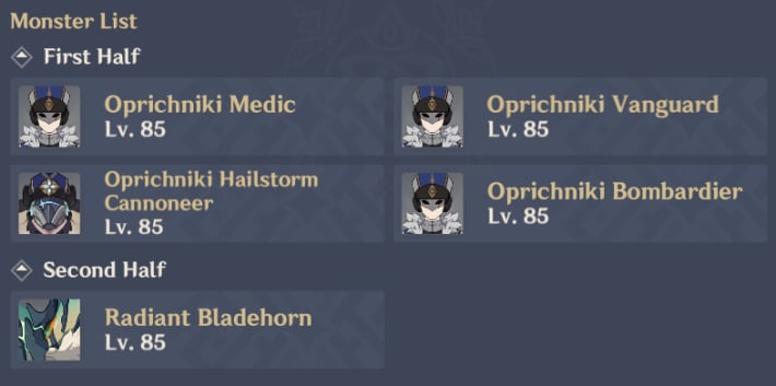 Spiral Abyss Floor 10-3