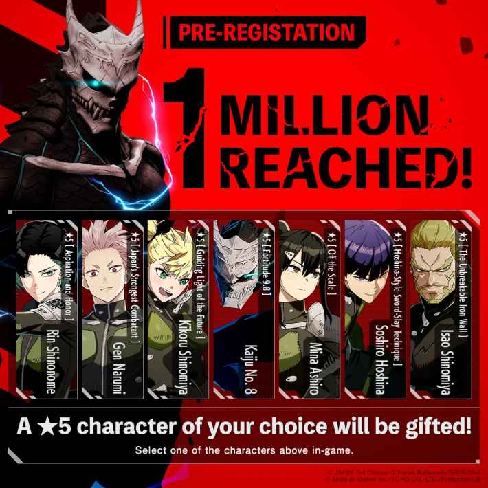 Kaiju No. 8 Pre-Registration