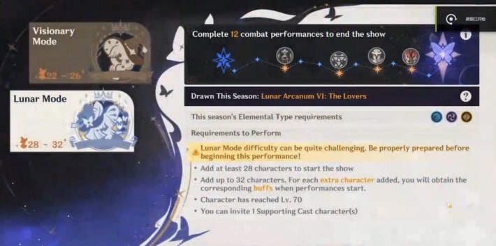 New Mode - Lunar Challenges