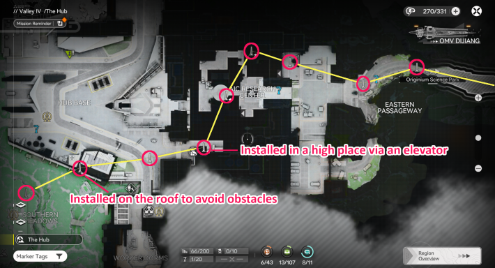 Ruta de energía recomendada al Parque Científico de Originium en Arknights: Endfield