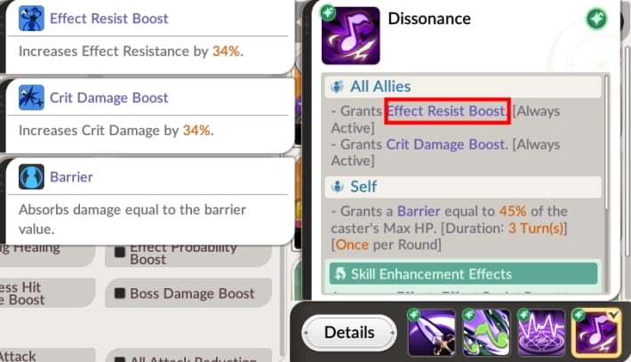 Effect Resistance in Seven Knights Re:Birth