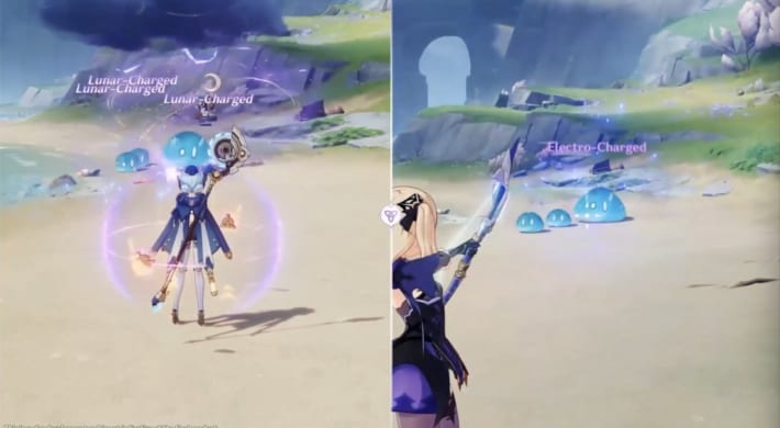 Lunar Reaction