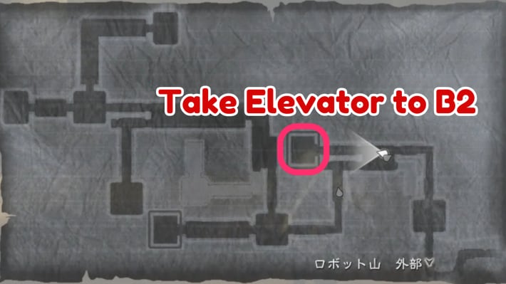 Elevator to B2