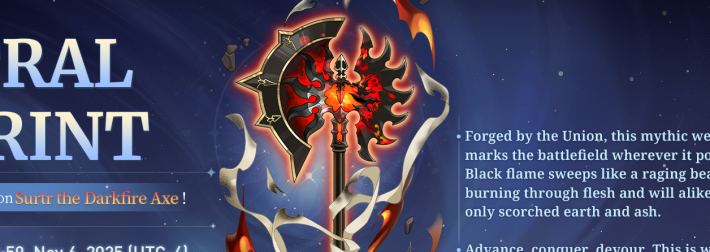 Sword of Convallaria (SoC) - Surtr 2