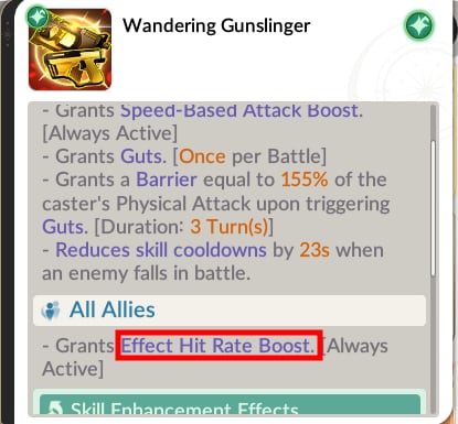 Effect Hit Rate in Seven Knights Re:Birth